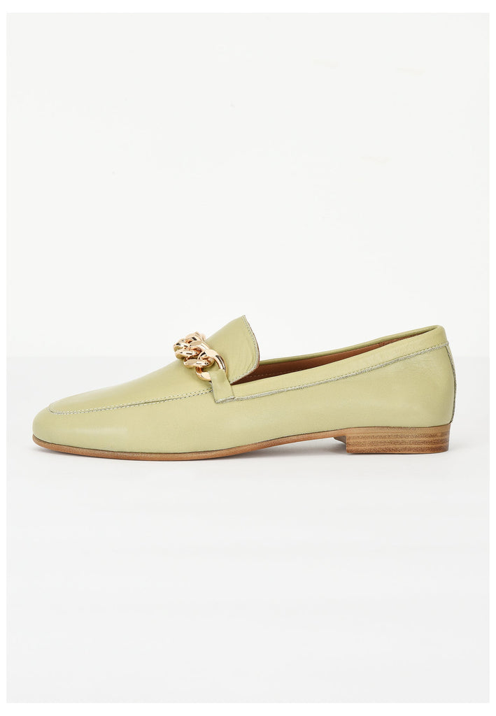 Inuovo Slipper Leder Olive - surf4shoes