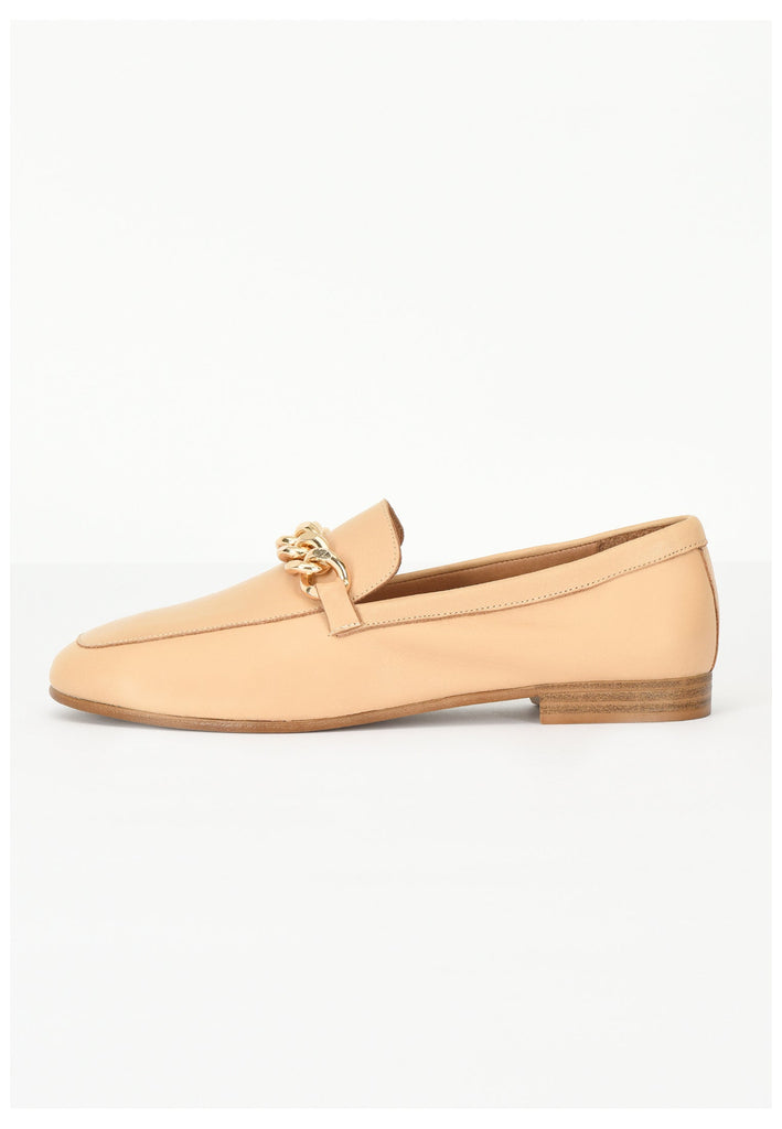 Inuovo Slipper Leder Hellbraun - surf4shoes