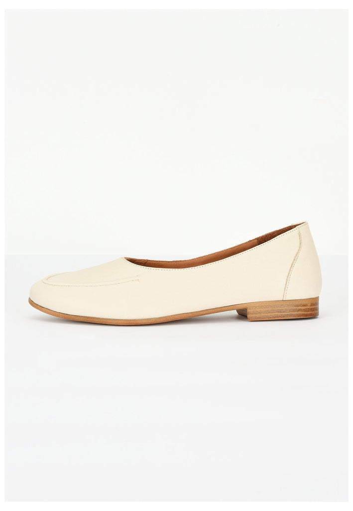Inuovo Slipper Leder Beige - surf4shoes