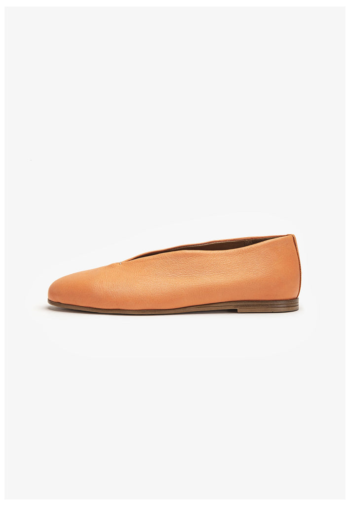Inuovo Slipper Leder Orange - surf4shoes