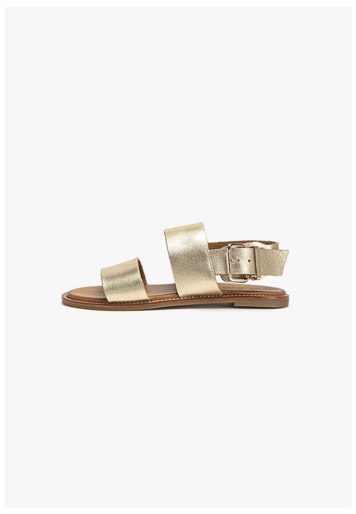 Inuovo Sandalen Leder Gold - surf4shoes