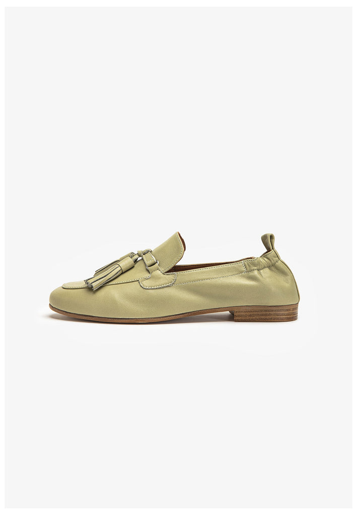 Inuovo Slipper Leder Olive - surf4shoes
