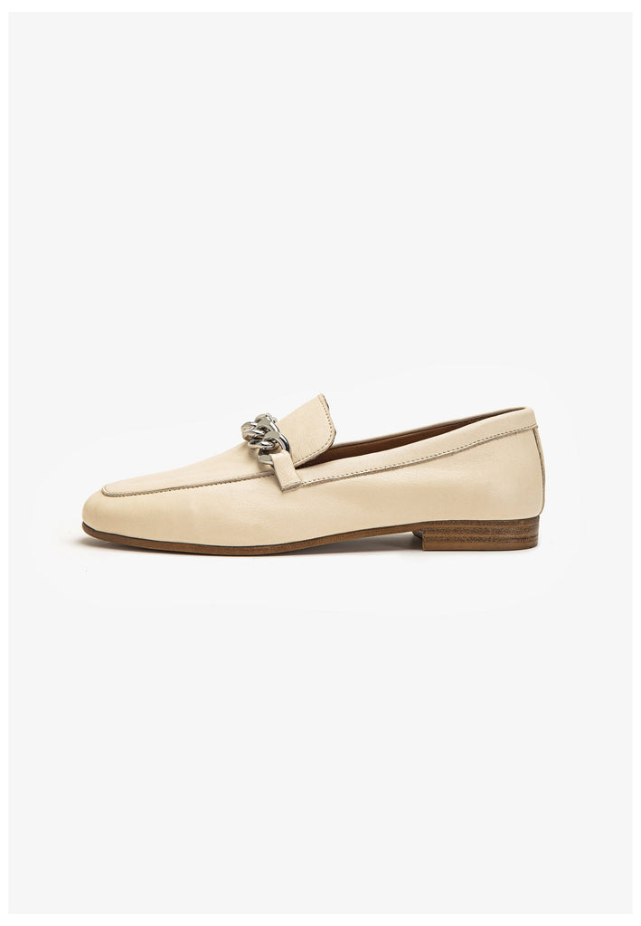 Inuovo Slipper Leder Beige - surf4shoes