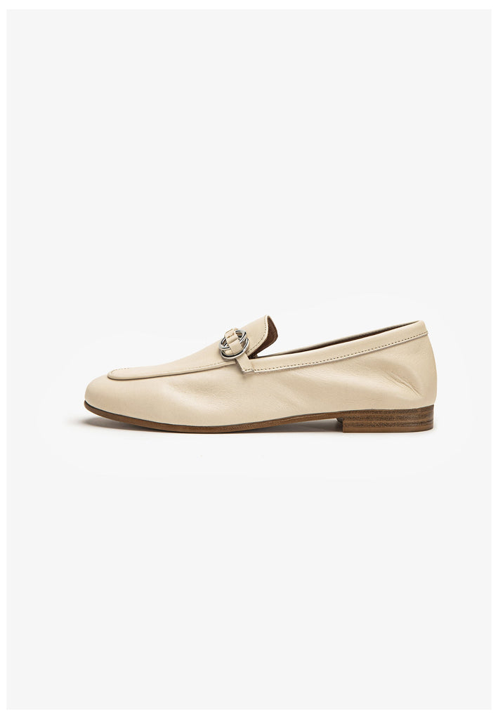 Inuovo Slipper Leder Beige - surf4shoes