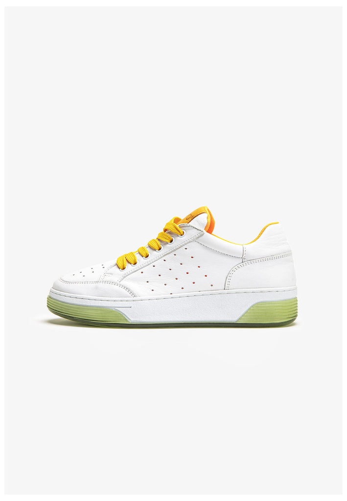 Inuovo Sneaker Leder Orange - surf4shoes