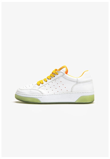 Inuovo Sneaker Leder Orange - surf4shoes