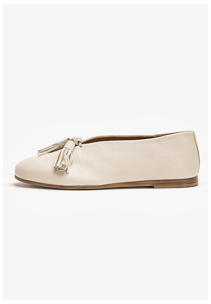 Inuovo Slipper Leder Beige - surf4shoes