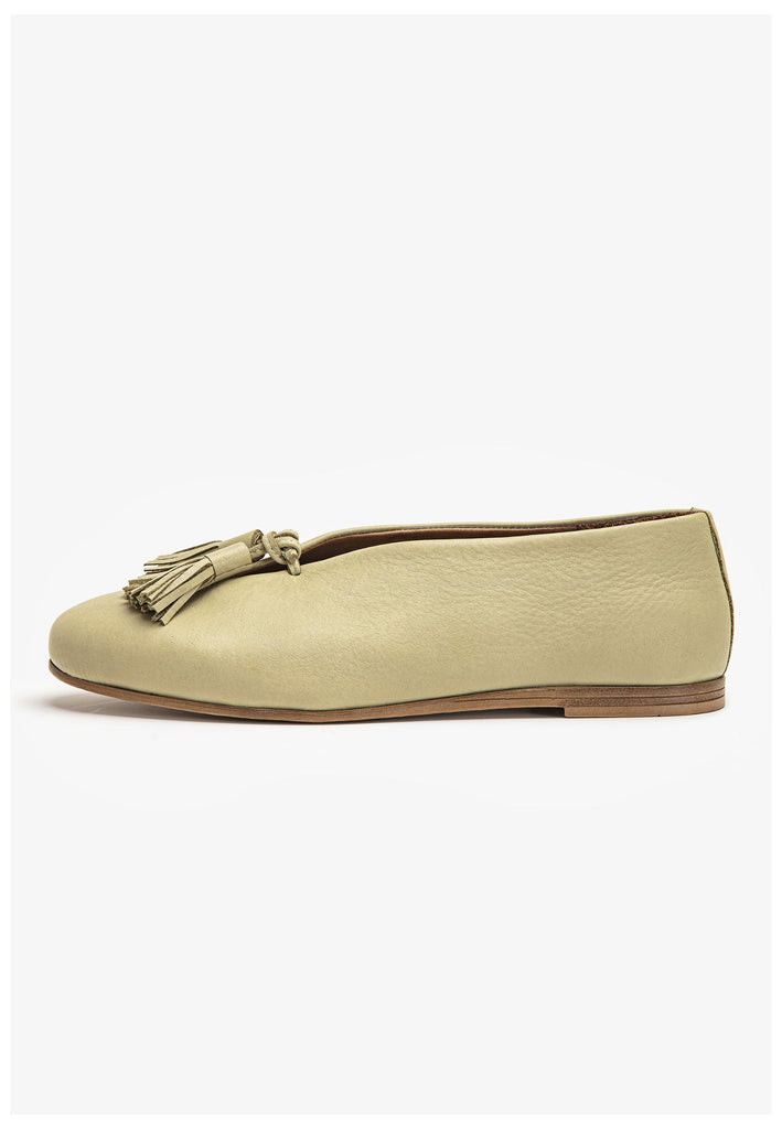 Inuovo Slipper Leder Olive - surf4shoes