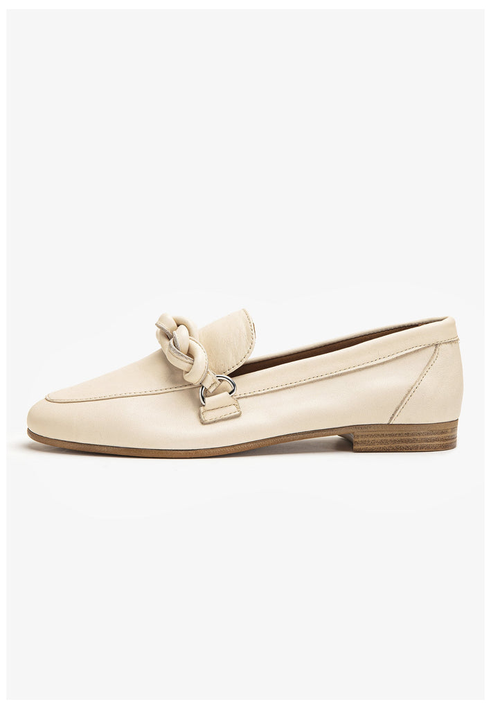 Inuovo Slipper Leder Beige - surf4shoes