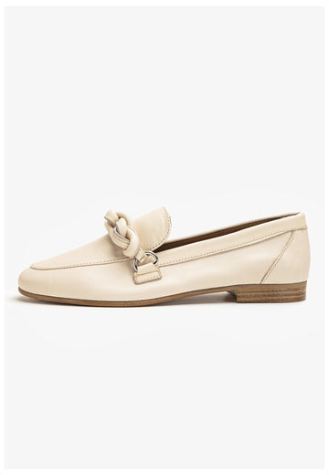Inuovo Slipper Leder Beige - surf4shoes