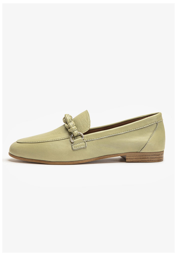 Inuovo Slipper Leder Olive - surf4shoes