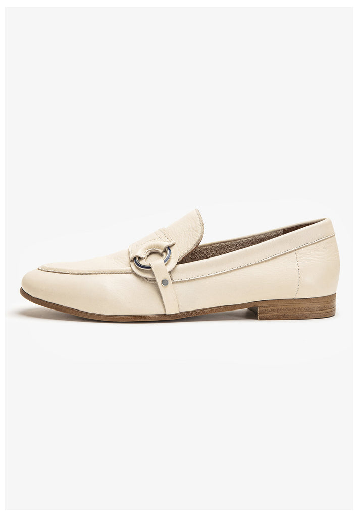 Inuovo Slipper Leder Beige - surf4shoes