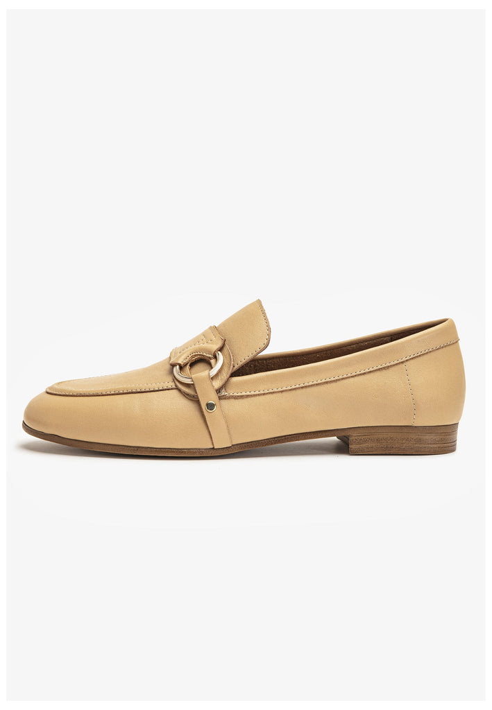 Inuovo Slipper Leder Hellbraun - surf4shoes