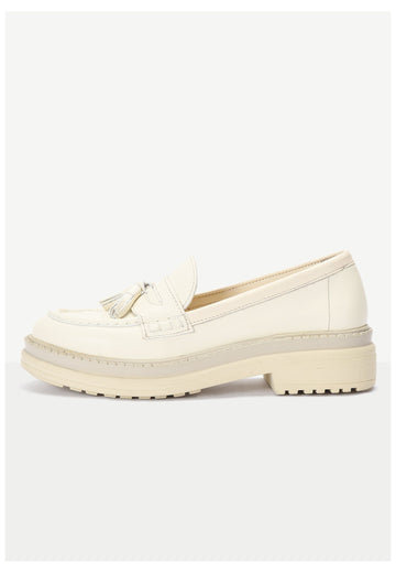 Inuovo Slipper Leder Beige - surf4shoes