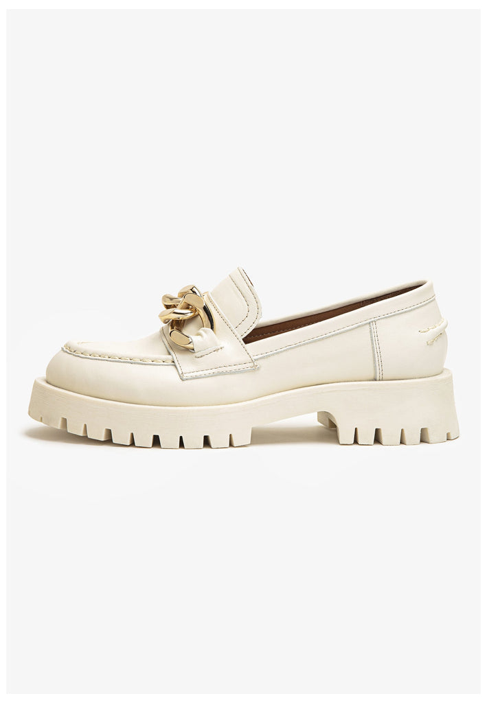 Inuovo Slipper Leder Beige - surf4shoes