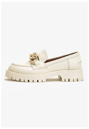 Inuovo Slipper Leder Beige - surf4shoes