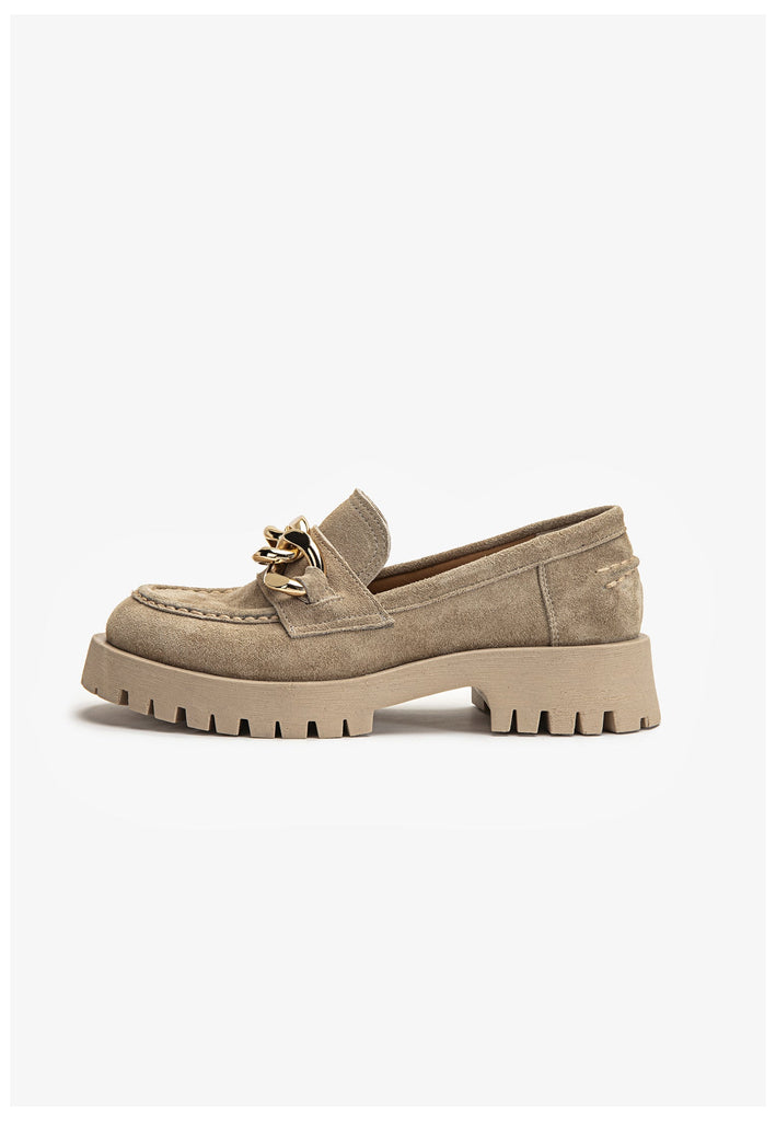 Inuovo Slipper Leder Natur - surf4shoes