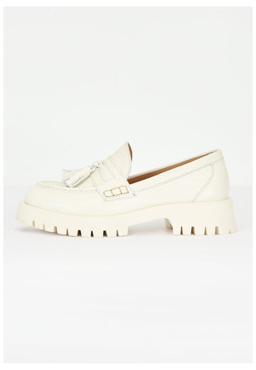 Inuovo Slipper Leder Beige - surf4shoes