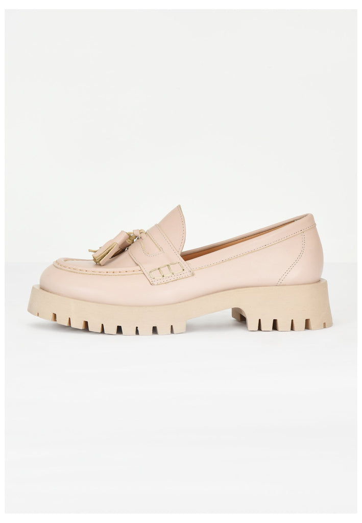 Inuovo Slipper Leder Creme - surf4shoes