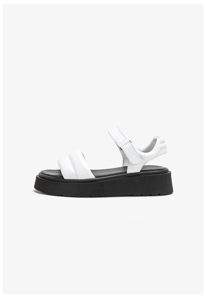 Inuovo Sandalen Leder Weiß - surf4shoes