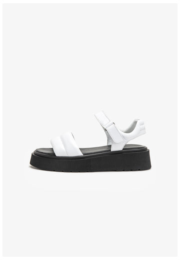 Inuovo Sandalen Leder Weiß - surf4shoes