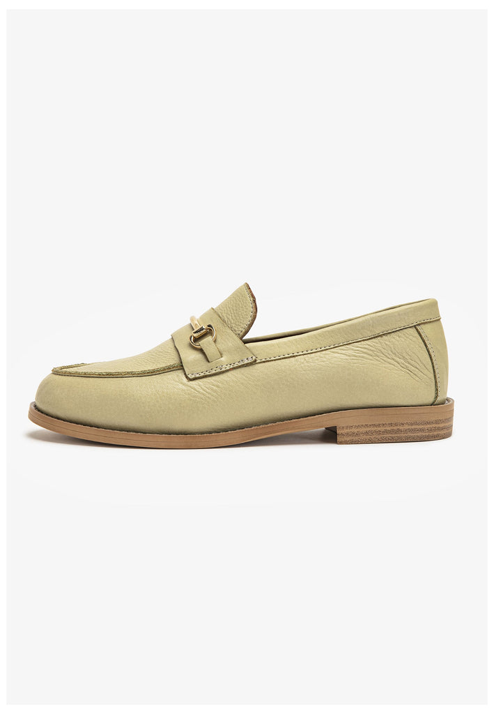 Inuovo Slipper Leder Olive - surf4shoes