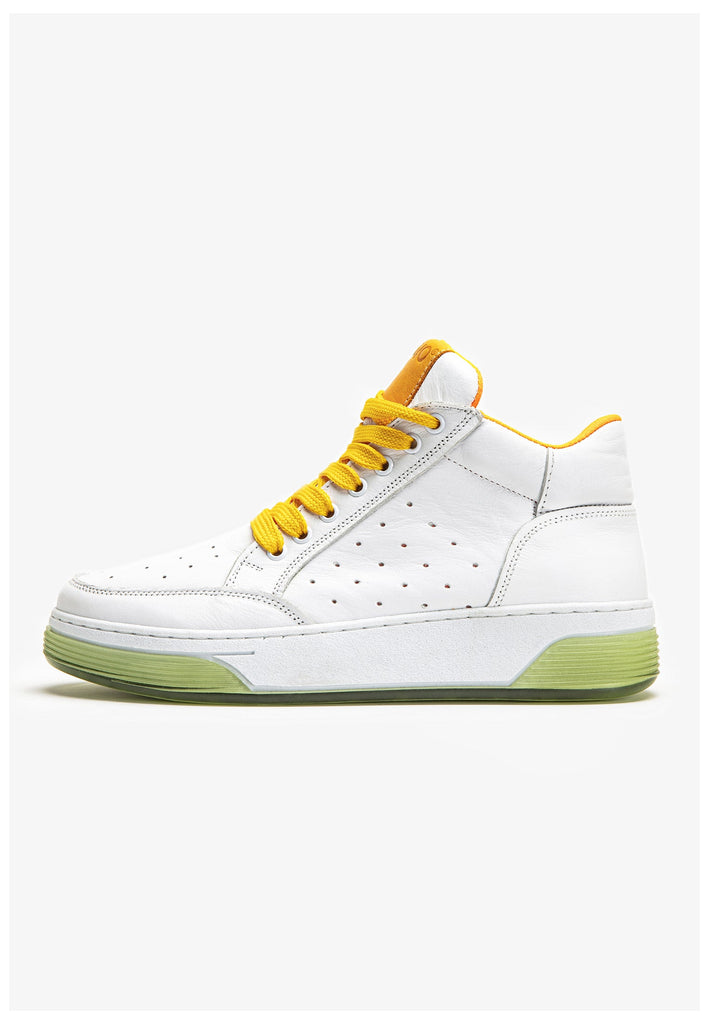 Inuovo Sneaker Leder Orange - surf4shoes