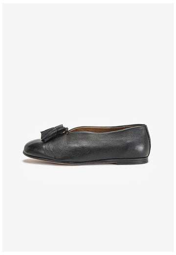 Inuovo Slipper Leder Black - surf4shoes