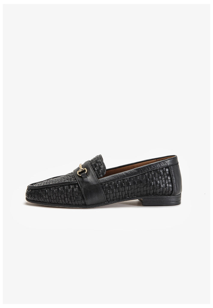 Inuovo Slipper Leder Schwarz - surf4shoes