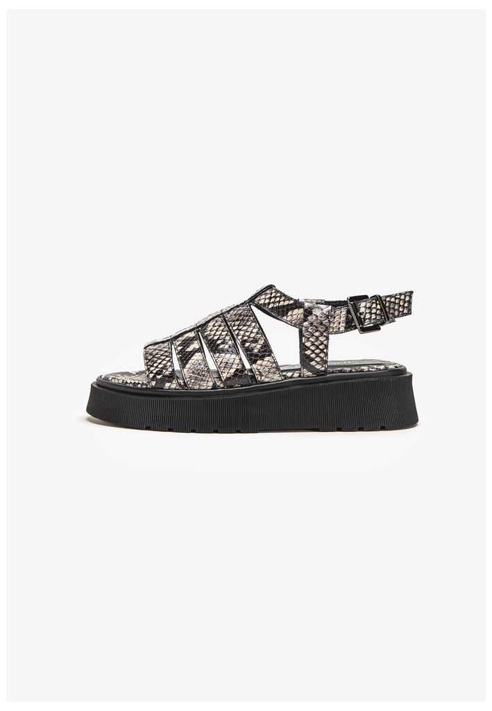 Inuovo Sandalen Leder Grau - surf4shoes