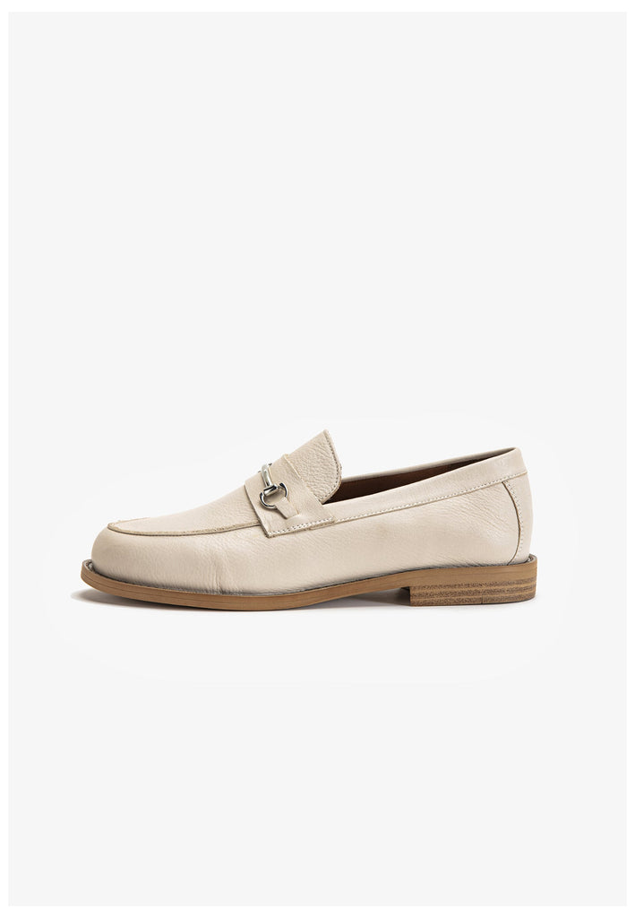 Inuovo Slipper Leder Beige - surf4shoes