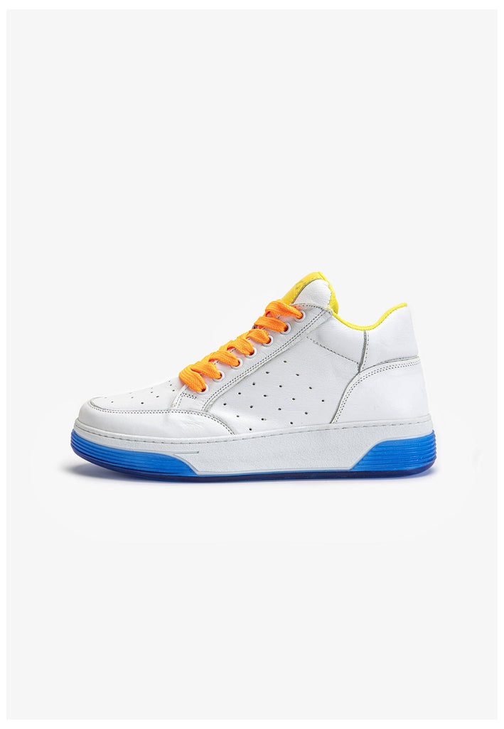 Inuovo Sneaker Leder Yellow - surf4shoes