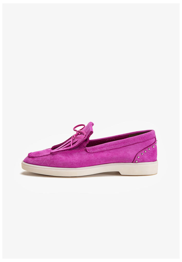Inuovo Slipper Leder Fuchsia - surf4shoes