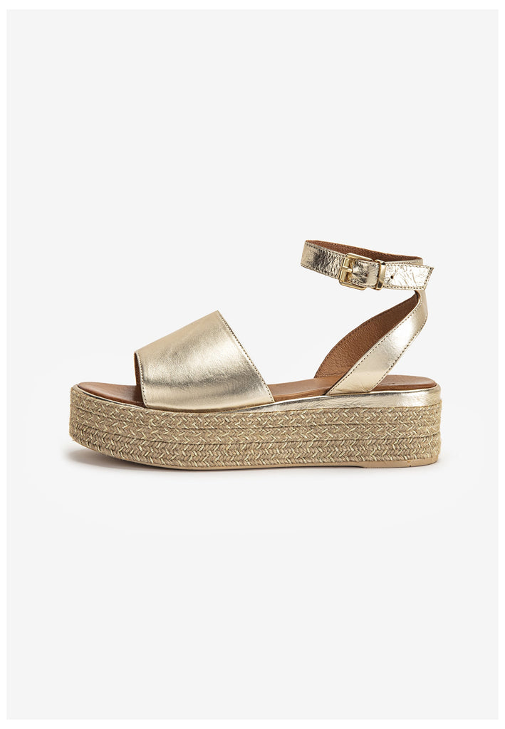 Inuovo Sandalen Leder Gold - surf4shoes