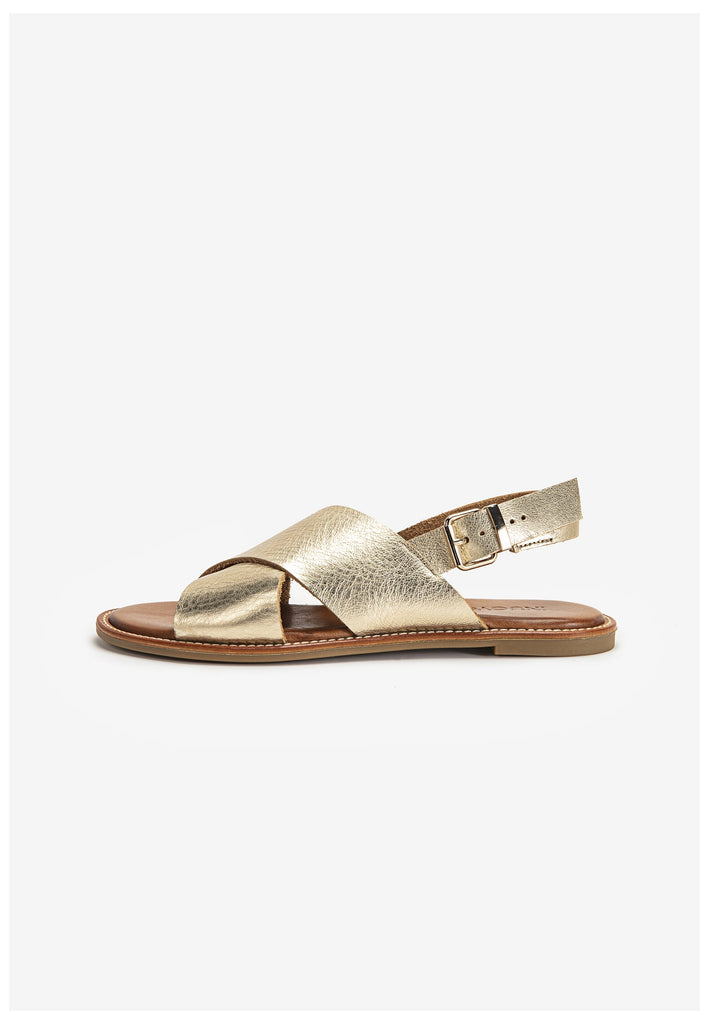 Inuovo Sandalen Leder Gold - surf4shoes