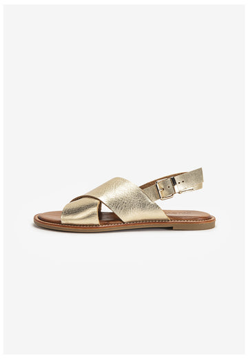 Inuovo Sandalen Leder Gold - surf4shoes