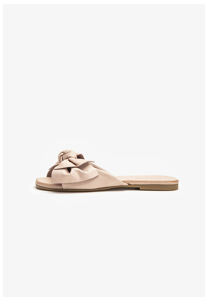Inuovo Pantoletten Leder Rosa - surf4shoes