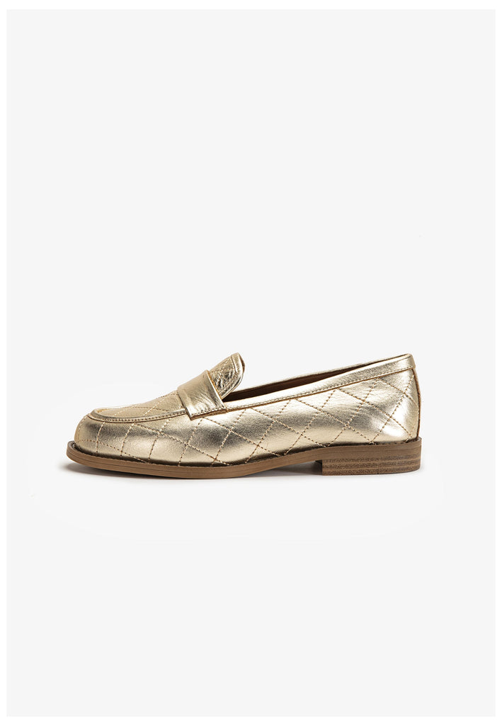 Inuovo Slipper Leder Gold - surf4shoes