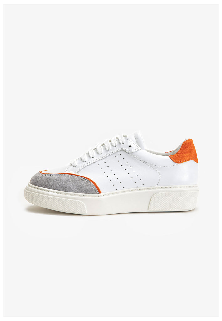 Inuovo Sneaker Leder Orange - surf4shoes