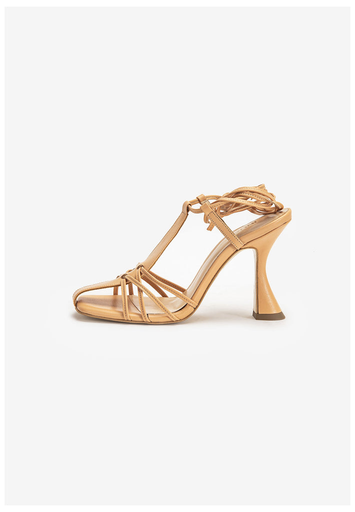 Inuovo Sandalen Leder Nude - surf4shoes