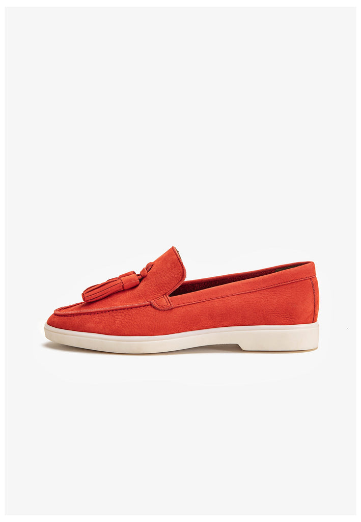Inuovo Slipper Leder Rot - surf4shoes