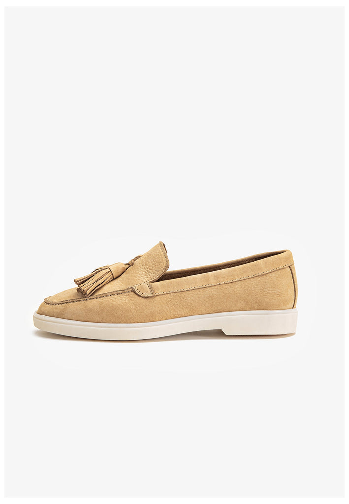 Inuovo Slipper Leder Hellbraun - surf4shoes