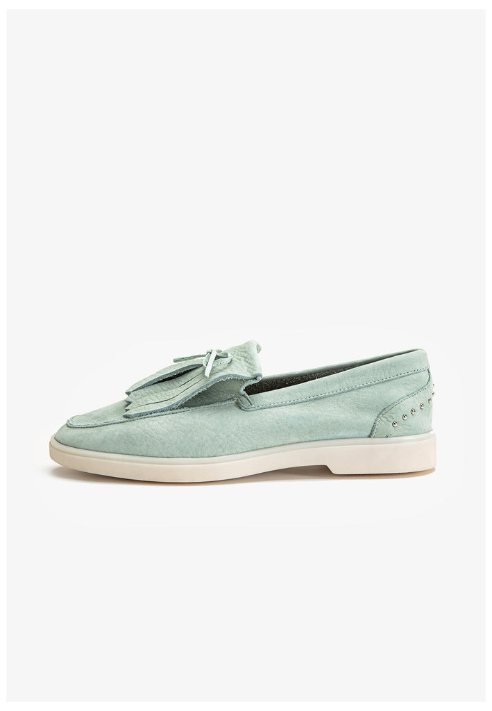 Inuovo Slipper Leder Aqua - surf4shoes