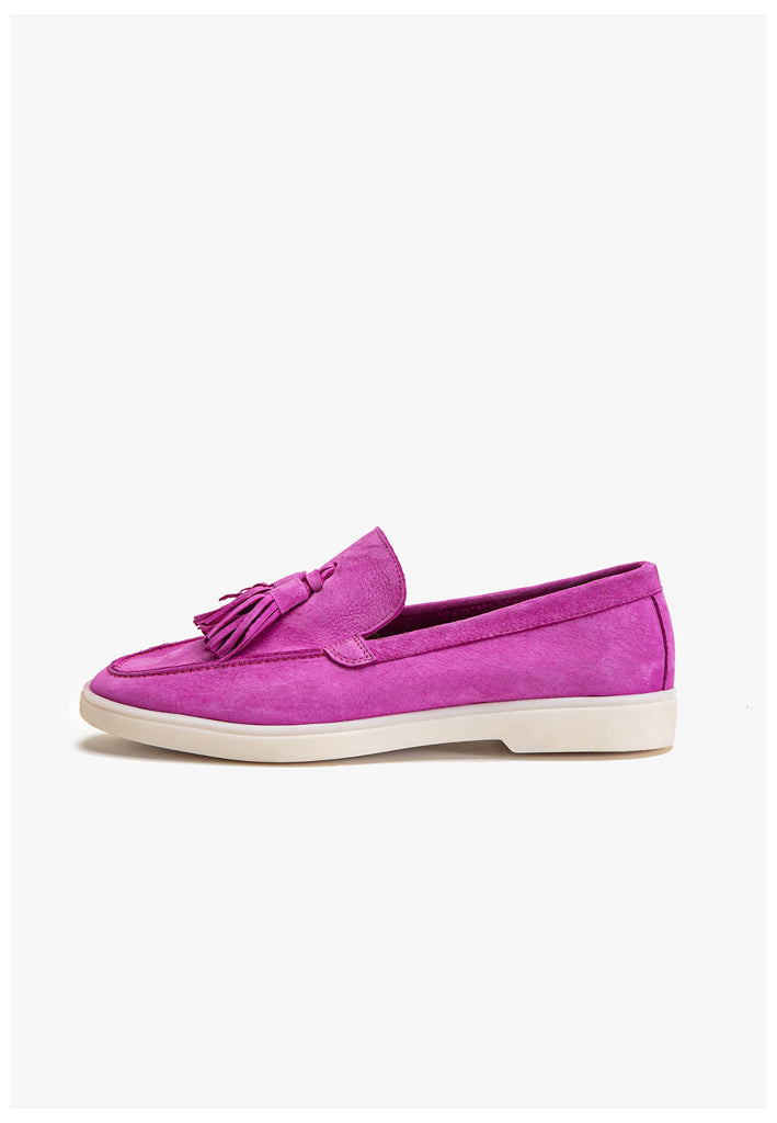 Inuovo Slipper Leder Fuchsia - surf4shoes