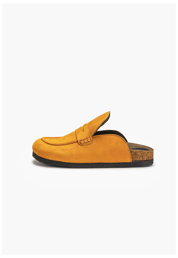 Inuovo Pantoletten Leder Orange - surf4shoes