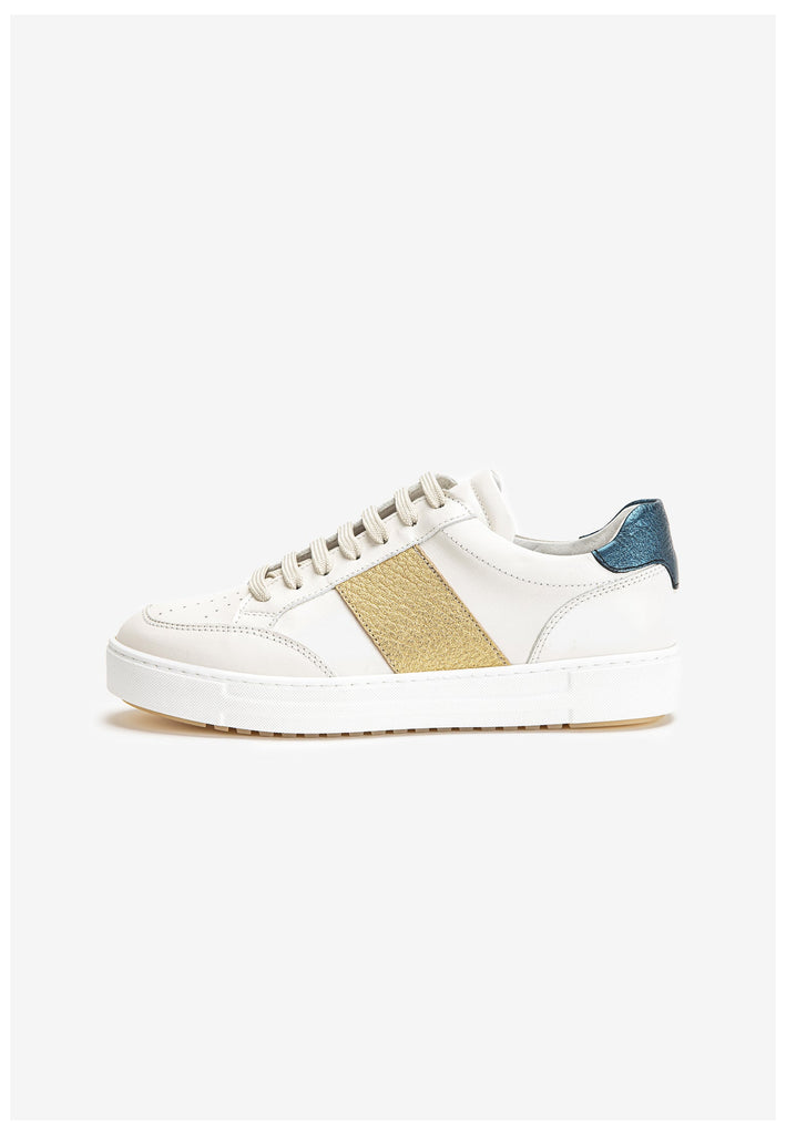 Inuovo Sneaker Leder Gold/Beige - surf4shoes