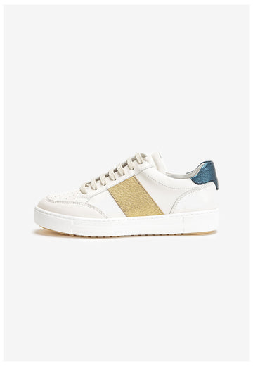 Inuovo Sneaker Leder Gold/Beige - surf4shoes