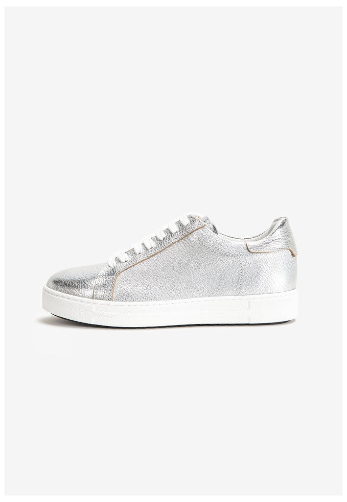 Inuovo Sneaker Leder Silber - surf4shoes