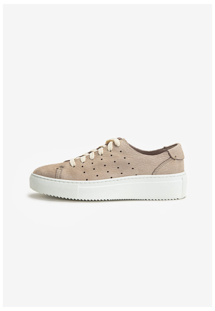 Inuovo Sneaker Leder Silber/Grau - surf4shoes