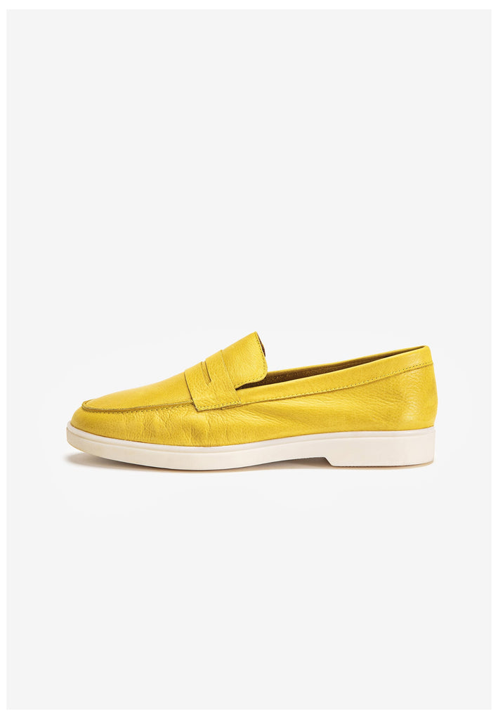 Inuovo Slipper Leder Yellow - surf4shoes